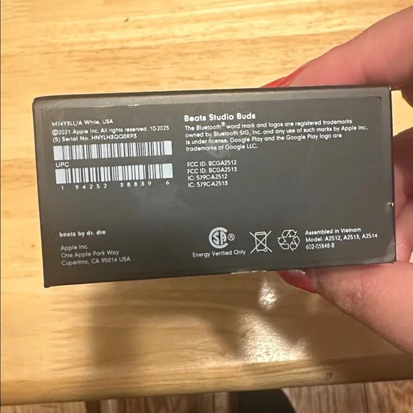 New Beats By Dre Beats Studio Buds - Noise Cancelling